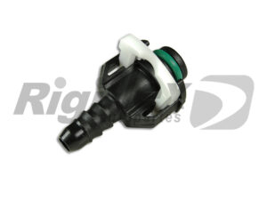 CONECTOR RAPIDO DE GAS OIL RECTO MACHO 12 MM  PARA POLIAMIDA DE 8X6 MM MODELO VOLKSWAGEN/ CUMMINS/ FORD