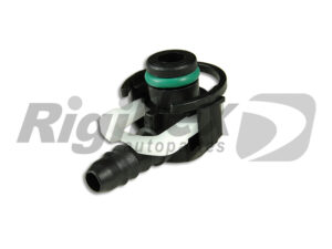 CONECTOR DE PLAST. A 90° MACHO DE 12 MM. P/POLIAMIDA DE 8X6 MM COMBUST.- VOLKS/ CUMMINS/FORD/M.BENZ/IVECO