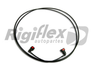 M996 TUBO FLEXIVEL DE 2600 MM - SIST UREA/ARLA MOD. OF 1418 / OF1519 OM 924 - ÕNIBUS EURO 5 - M. BENZ - CONECTOR MAIOR