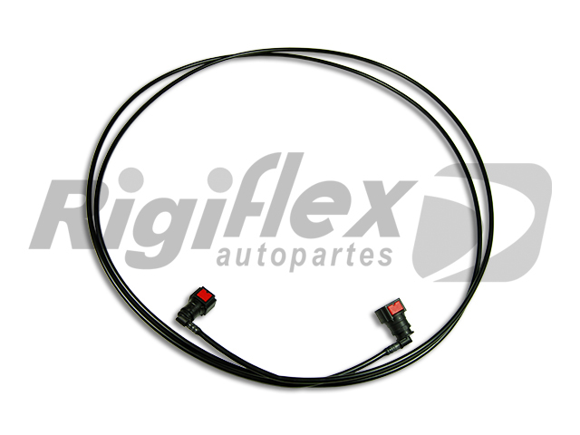 TUBO FLEXIVEL DE 2600 MM - SIST UREA/ARLA MOD. OF 1418 / OF1519 OM 924 - ÕNIBUS EURO 5 - M. BENZ - CONECTOR MAIOR